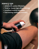 INOSTYX - MUSCLE RECOVERY - PAIN RELIEF COOL MASSAGE CREAM - NMN-C®