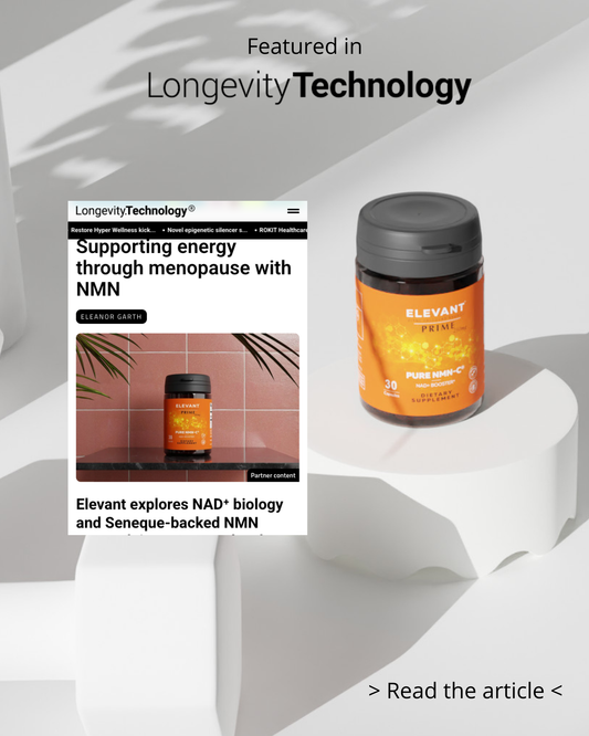 As Featured in Longevity.Technology : NMN and Menopause Energy
